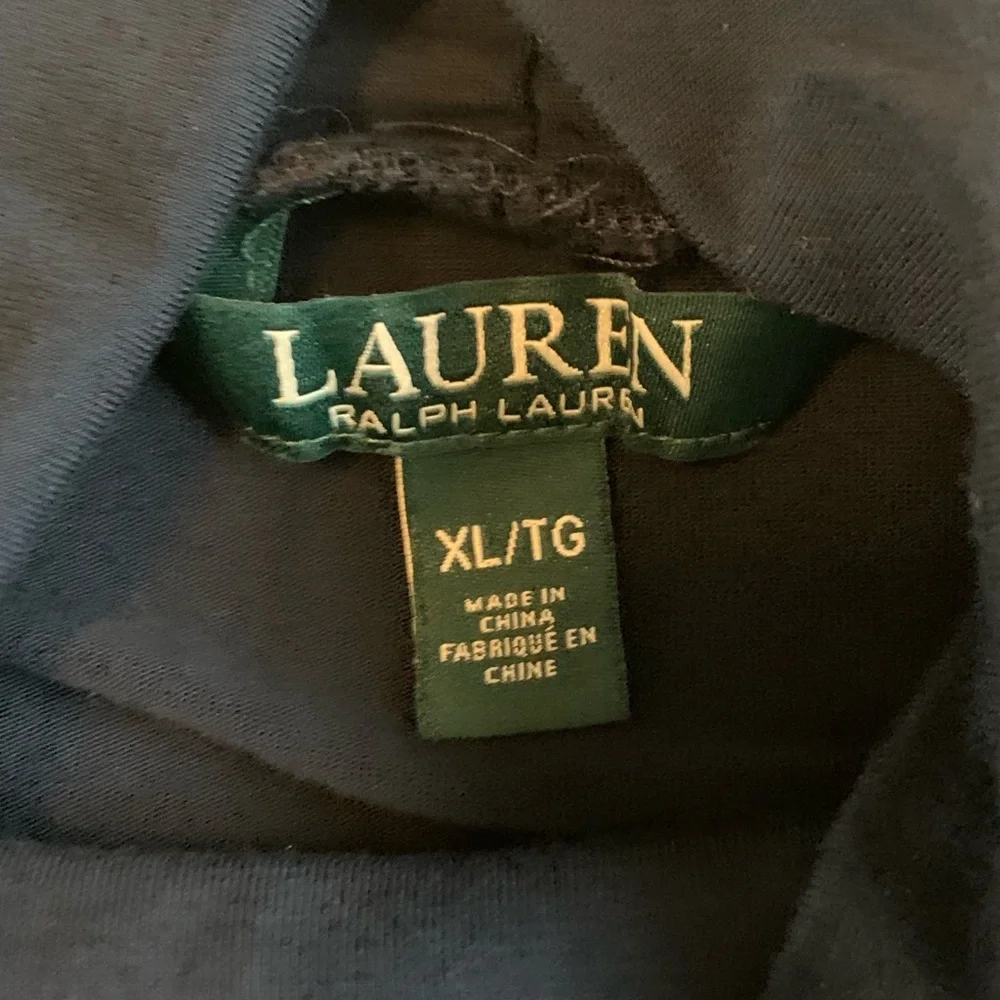 Ralph Lauren jersey turtleneck top - Picture 8 of 11